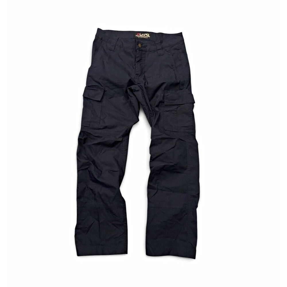 LAPG Women’s Stretch Ops Tactical Rip-Stop Pants Navy 4 Short PT-WS2001